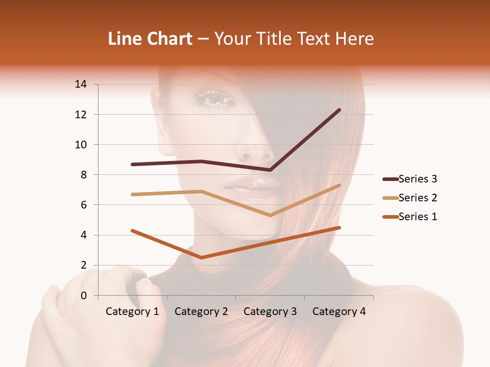 Female Fashion Beautiful PowerPoint Template