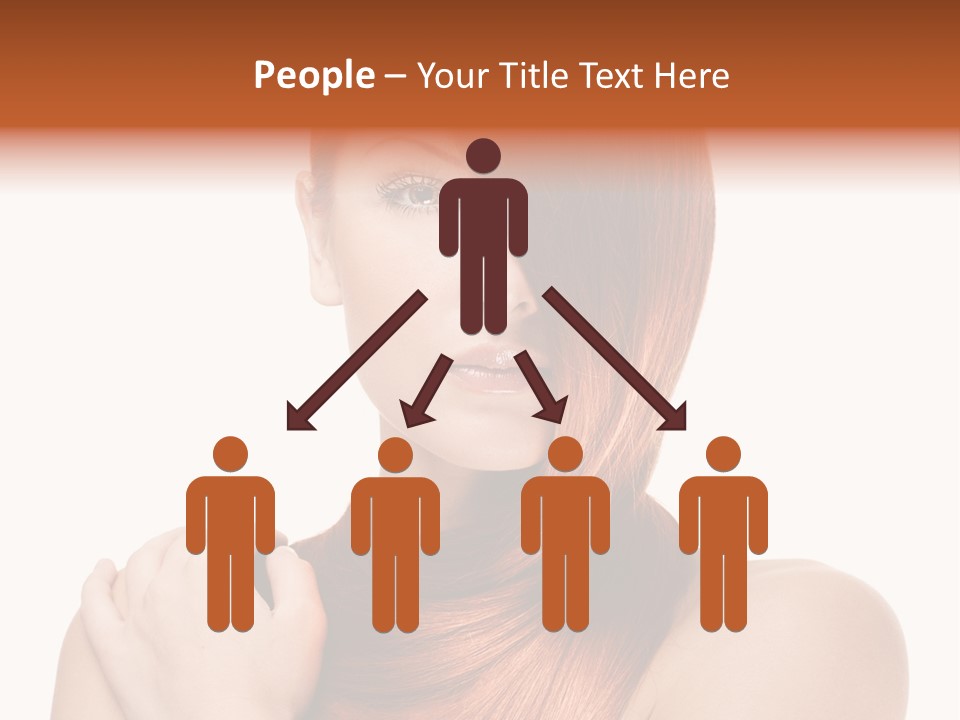 Female Fashion Beautiful PowerPoint Template