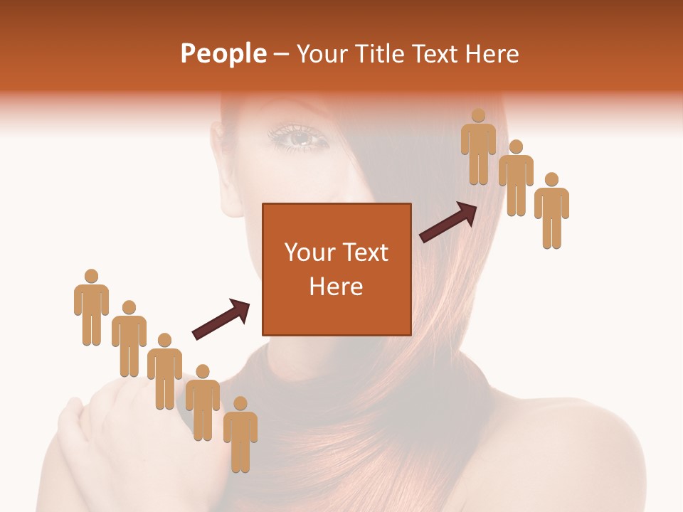 Female Fashion Beautiful PowerPoint Template