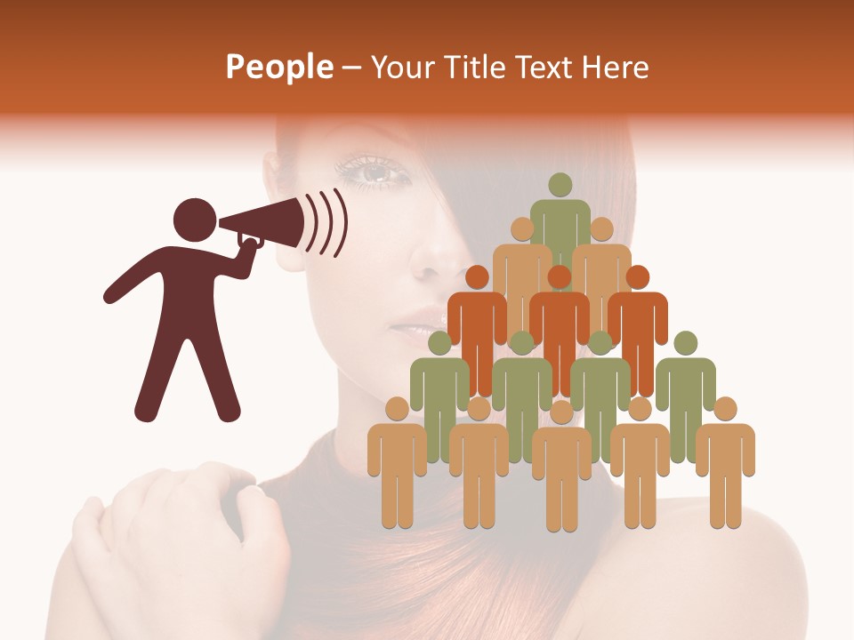 Female Fashion Beautiful PowerPoint Template