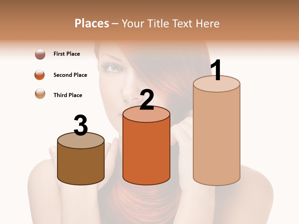 Eyes Cute Calm PowerPoint Template