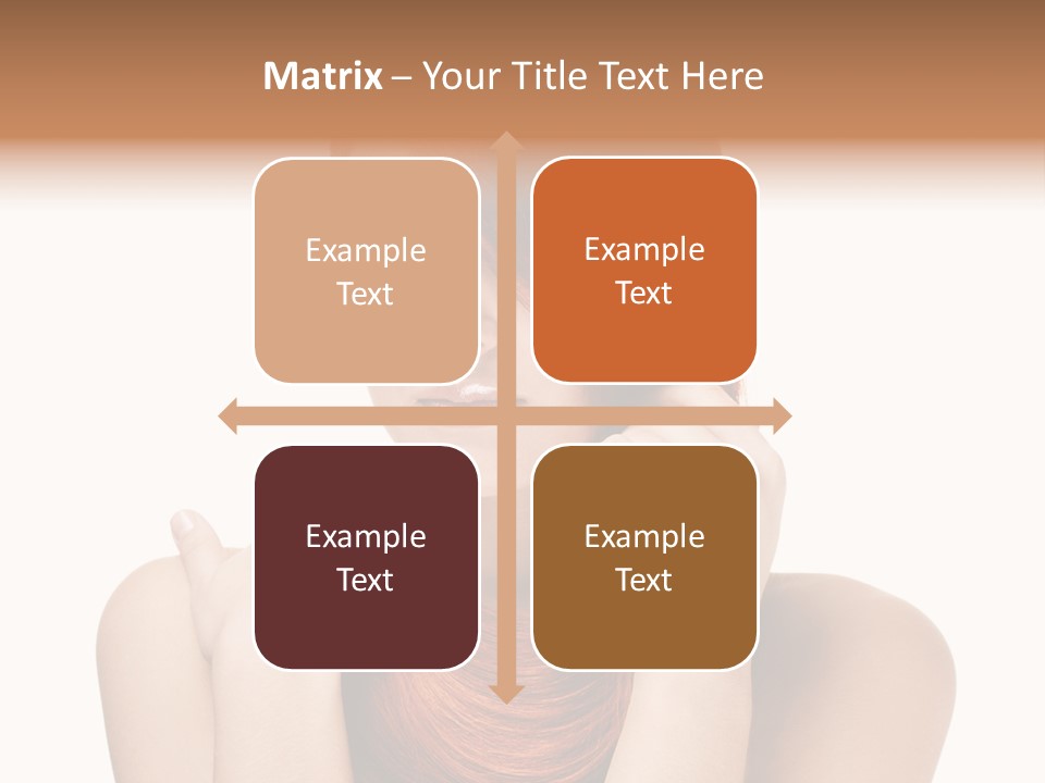 Eyes Cute Calm PowerPoint Template