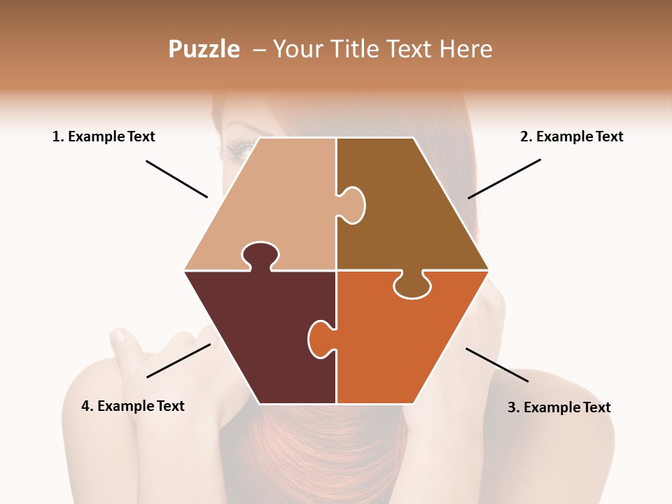 Eyes Cute Calm PowerPoint Template