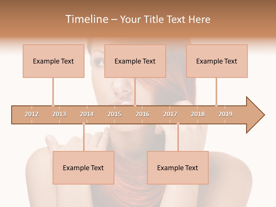 Eyes Cute Calm PowerPoint Template