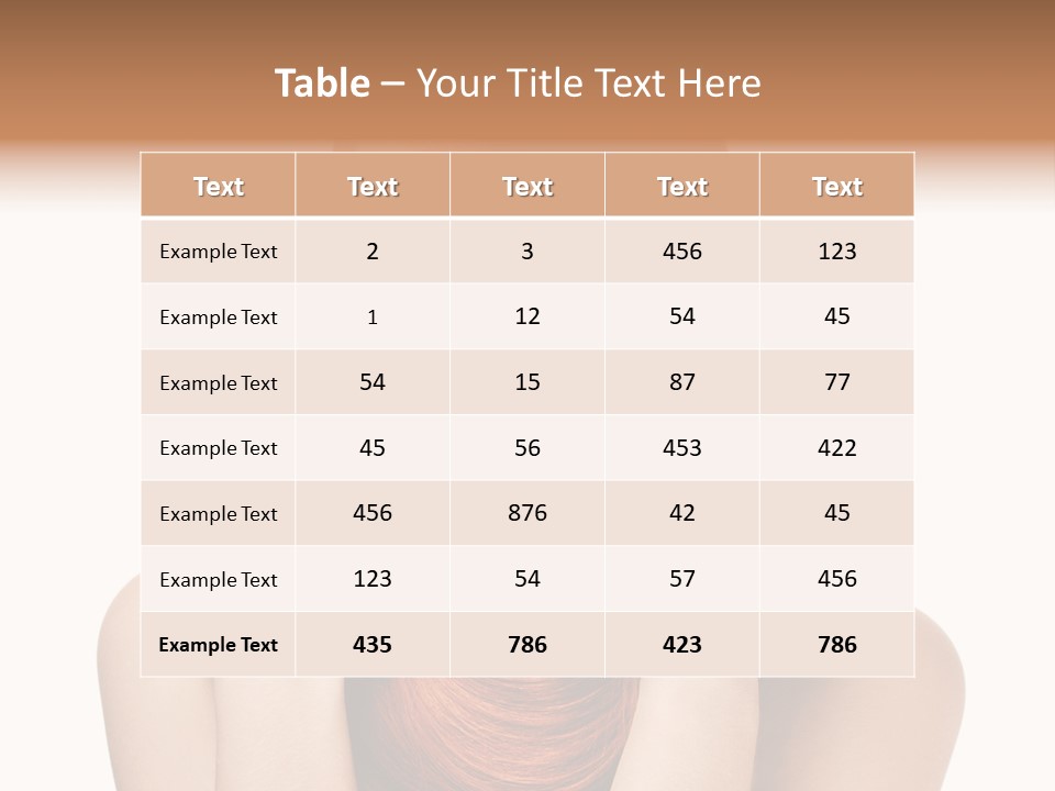 Eyes Cute Calm PowerPoint Template
