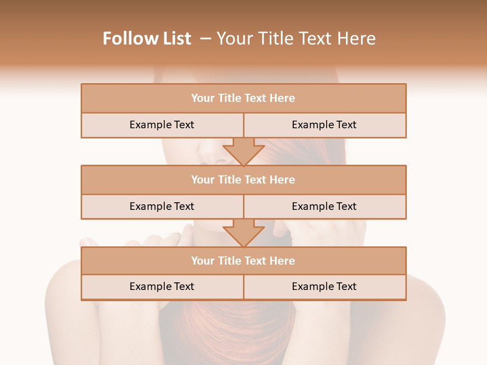 Eyes Cute Calm PowerPoint Template