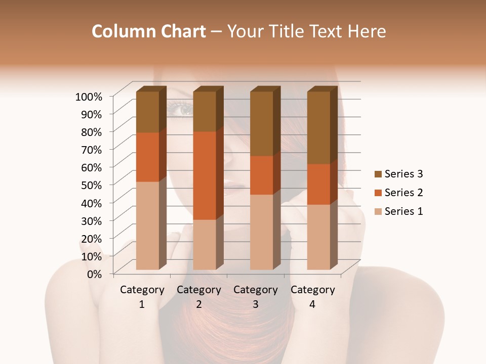 Eyes Cute Calm PowerPoint Template