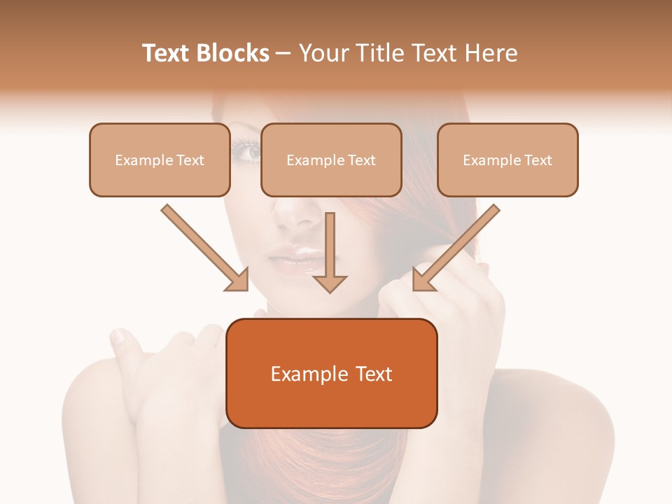 Eyes Cute Calm PowerPoint Template