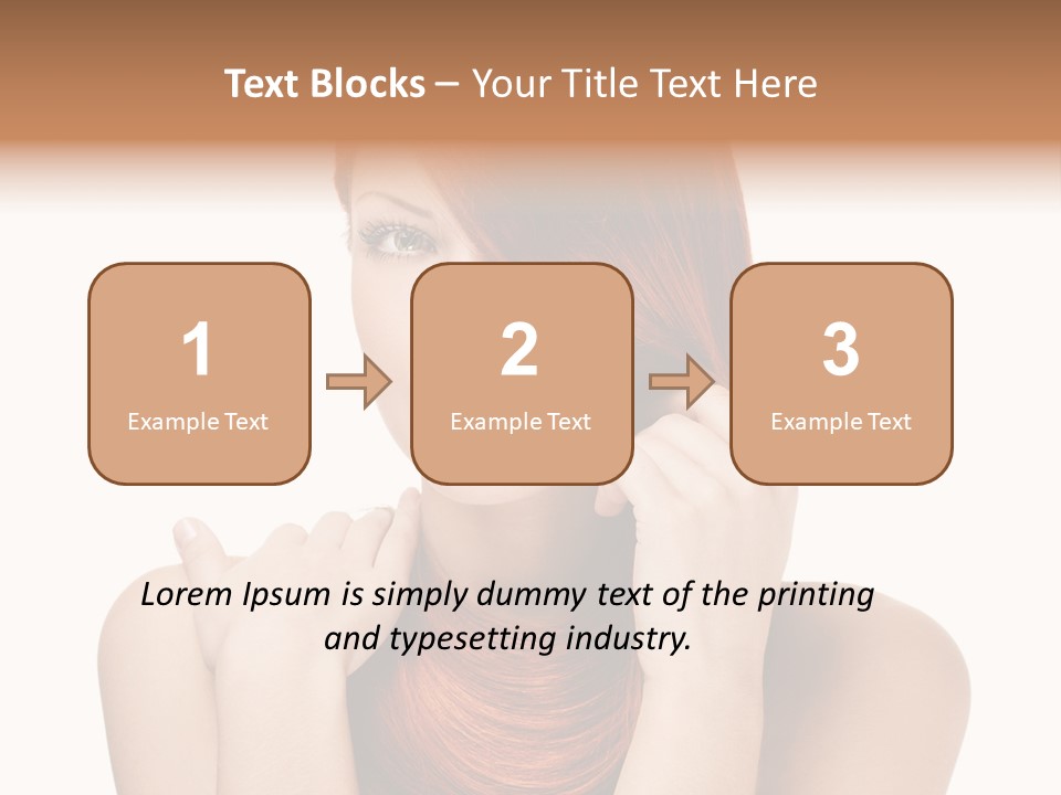Eyes Cute Calm PowerPoint Template