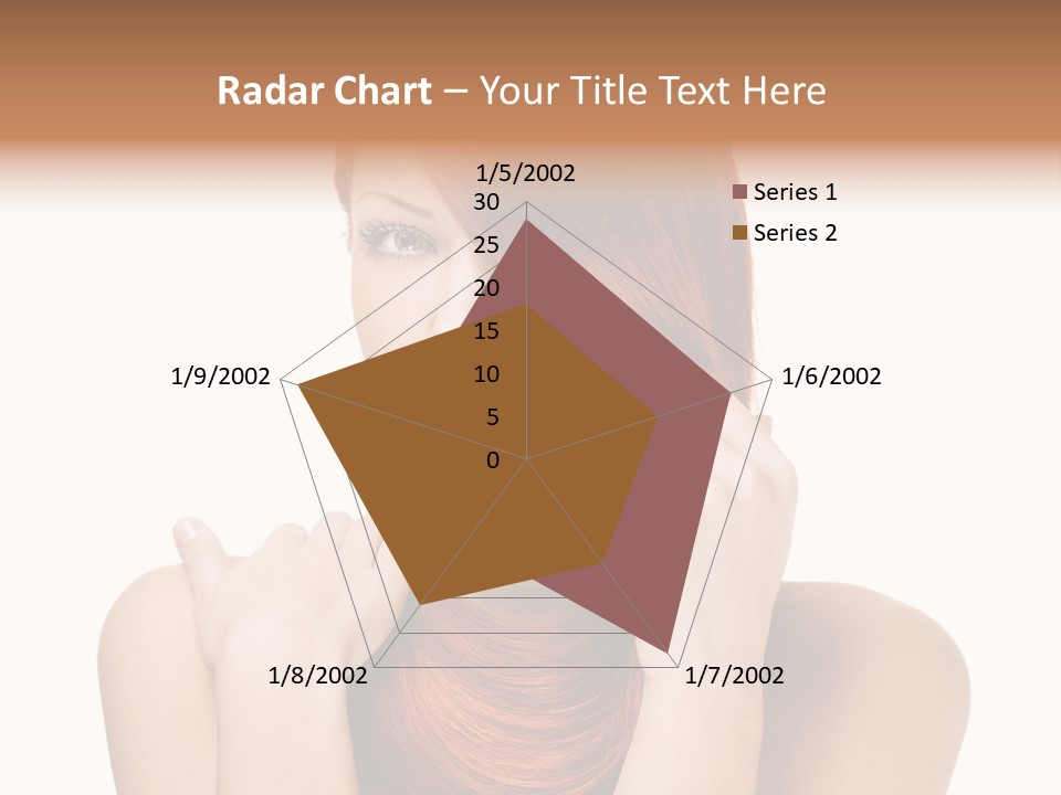 Eyes Cute Calm PowerPoint Template