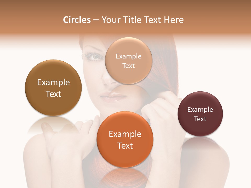 Eyes Cute Calm PowerPoint Template