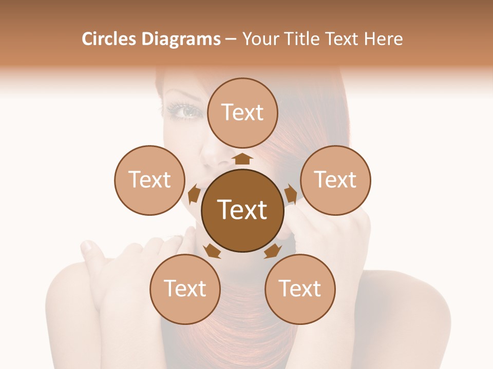 Eyes Cute Calm PowerPoint Template