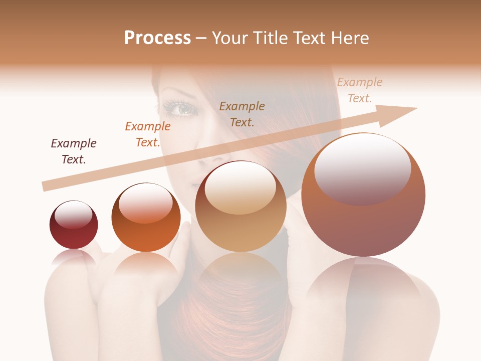 Eyes Cute Calm PowerPoint Template