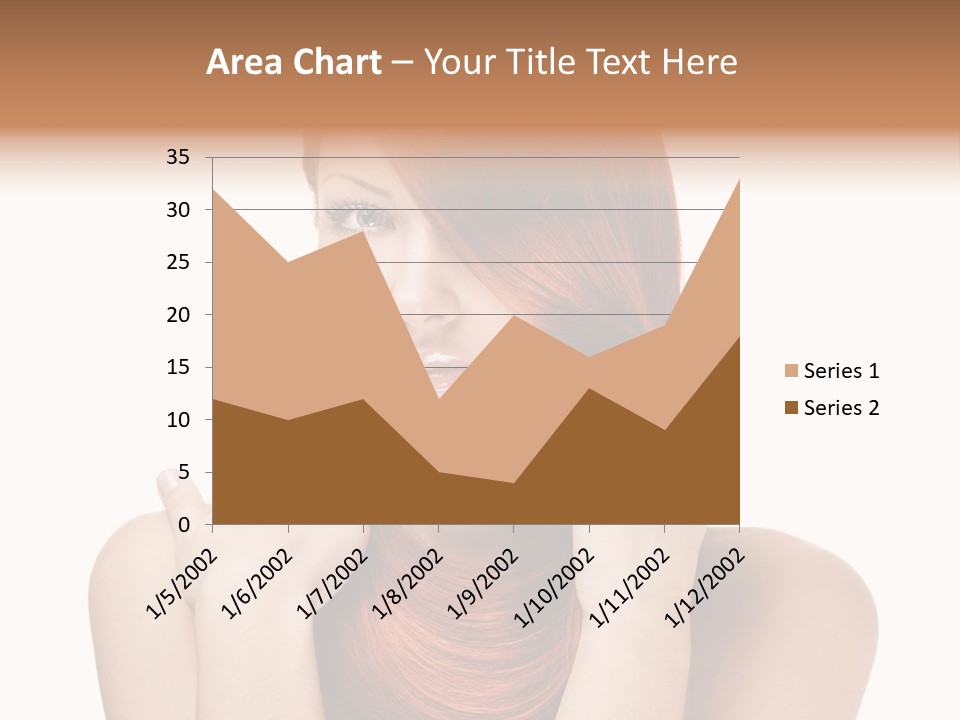 Eyes Cute Calm PowerPoint Template