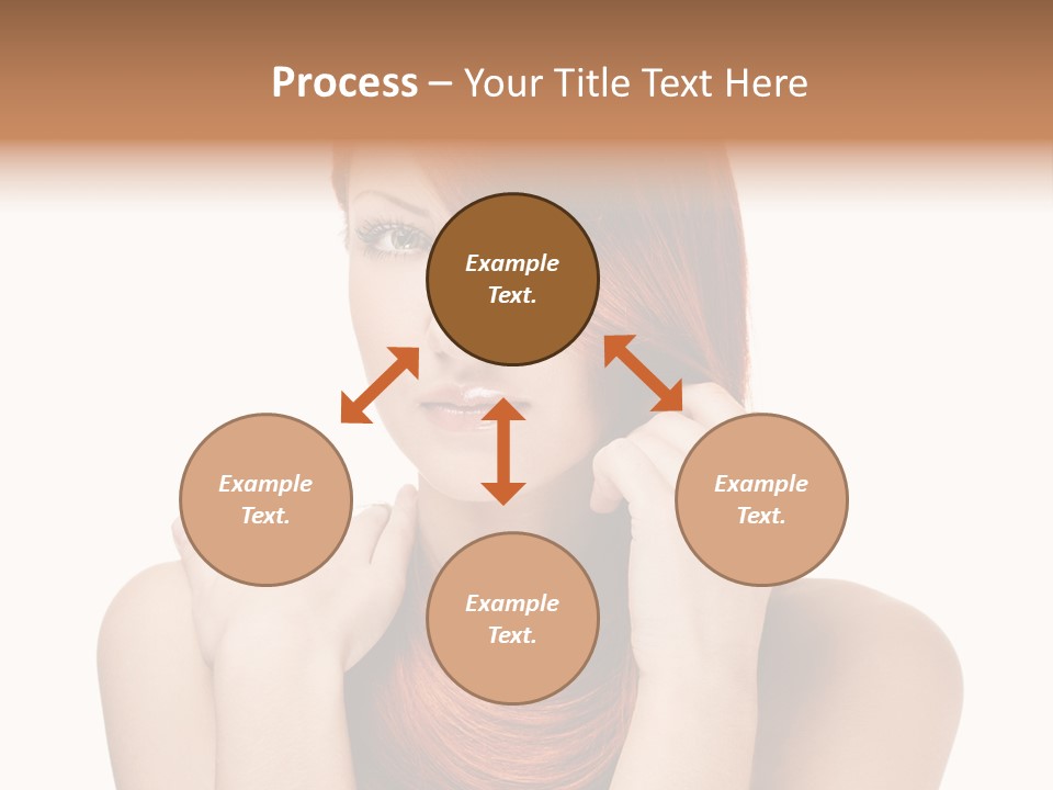 Eyes Cute Calm PowerPoint Template