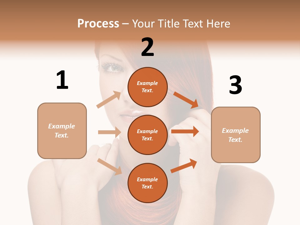 Eyes Cute Calm PowerPoint Template