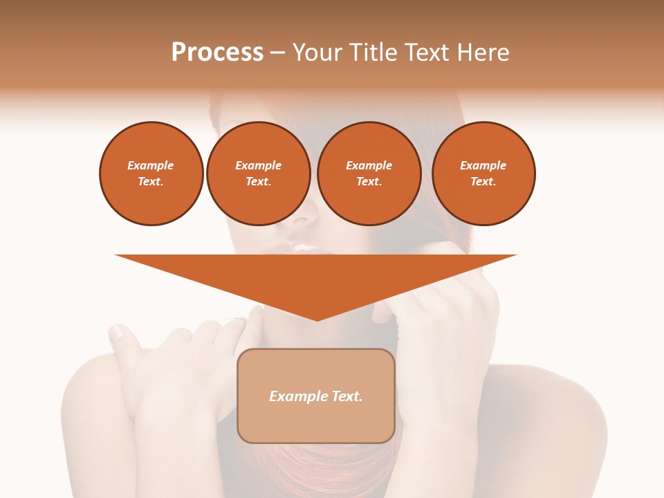 Eyes Cute Calm PowerPoint Template