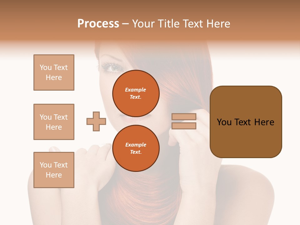 Eyes Cute Calm PowerPoint Template