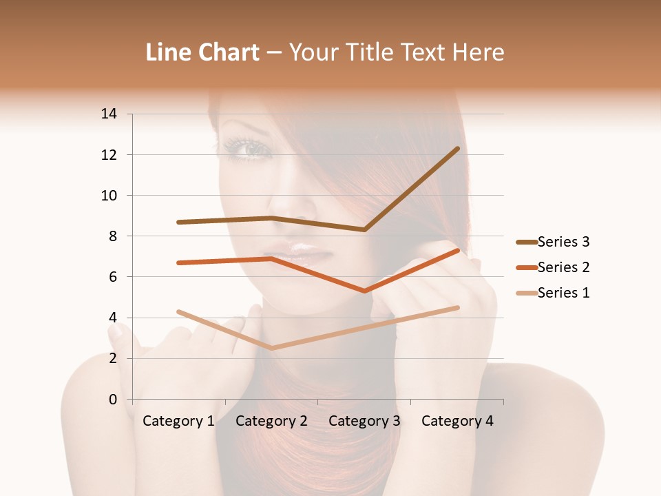 Eyes Cute Calm PowerPoint Template