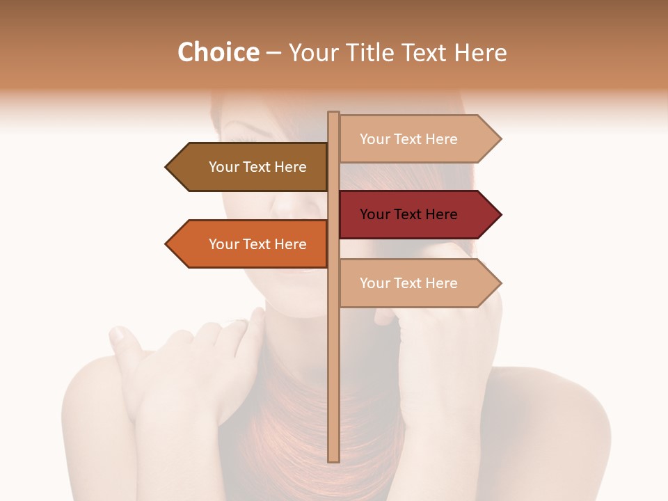 Eyes Cute Calm PowerPoint Template