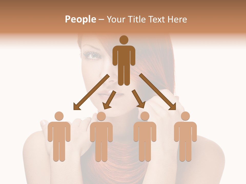 Eyes Cute Calm PowerPoint Template