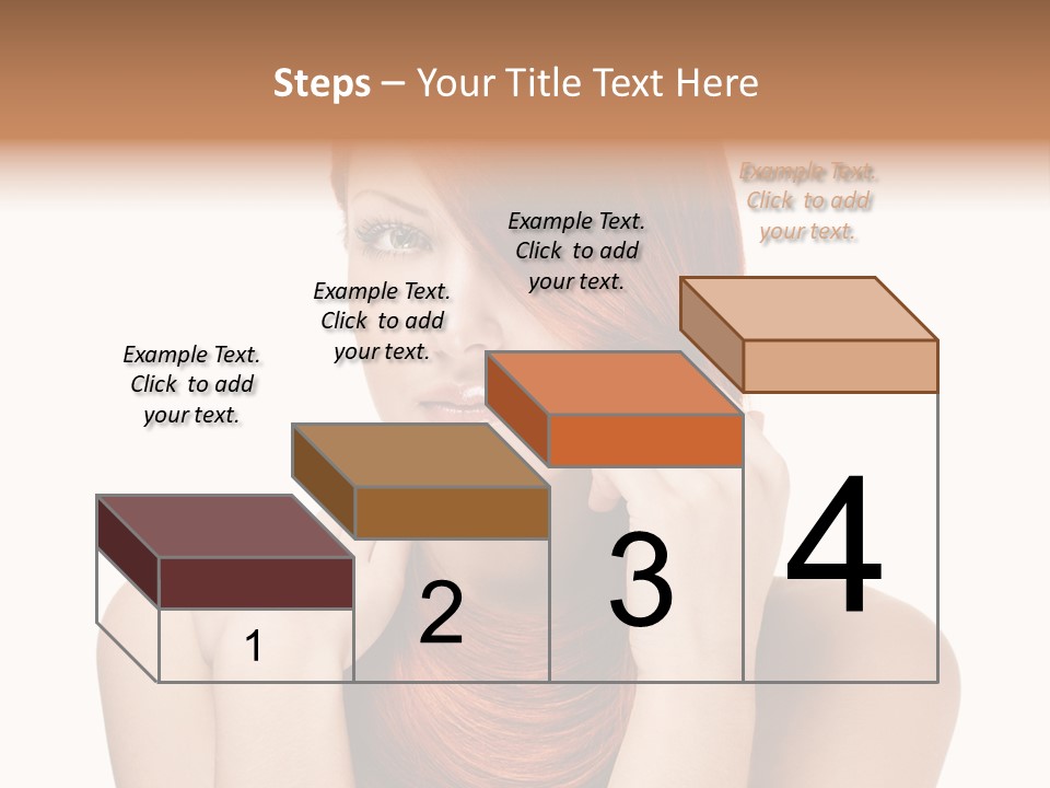 Eyes Cute Calm PowerPoint Template