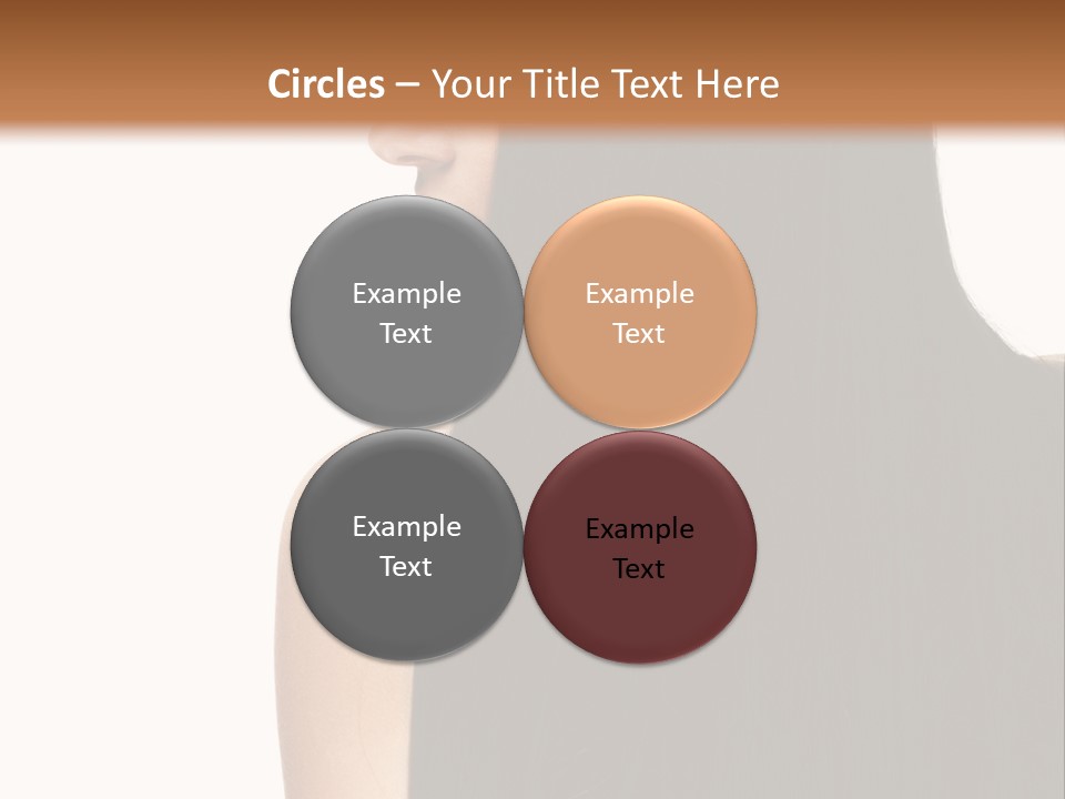 Make Up Brunette Healthy PowerPoint Template