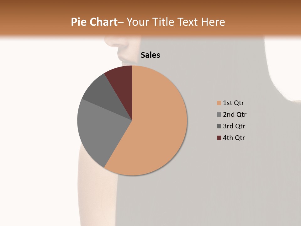 Make Up Brunette Healthy PowerPoint Template