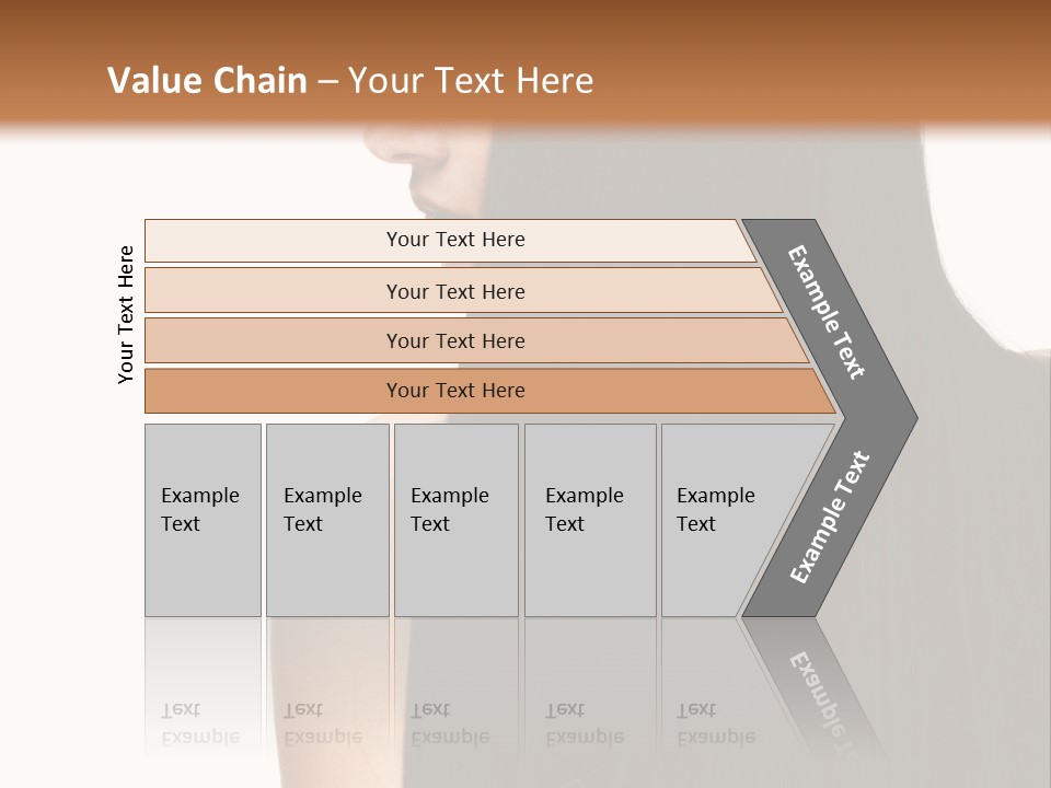 Make Up Brunette Healthy PowerPoint Template