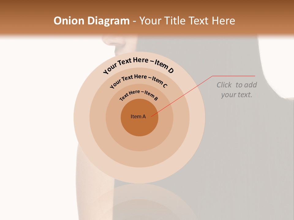 Make Up Brunette Healthy PowerPoint Template