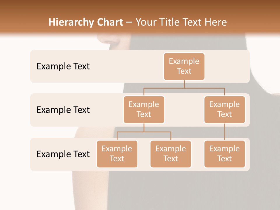 Make Up Brunette Healthy PowerPoint Template
