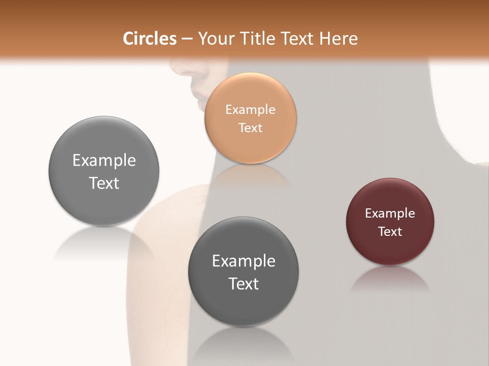 Make Up Brunette Healthy PowerPoint Template