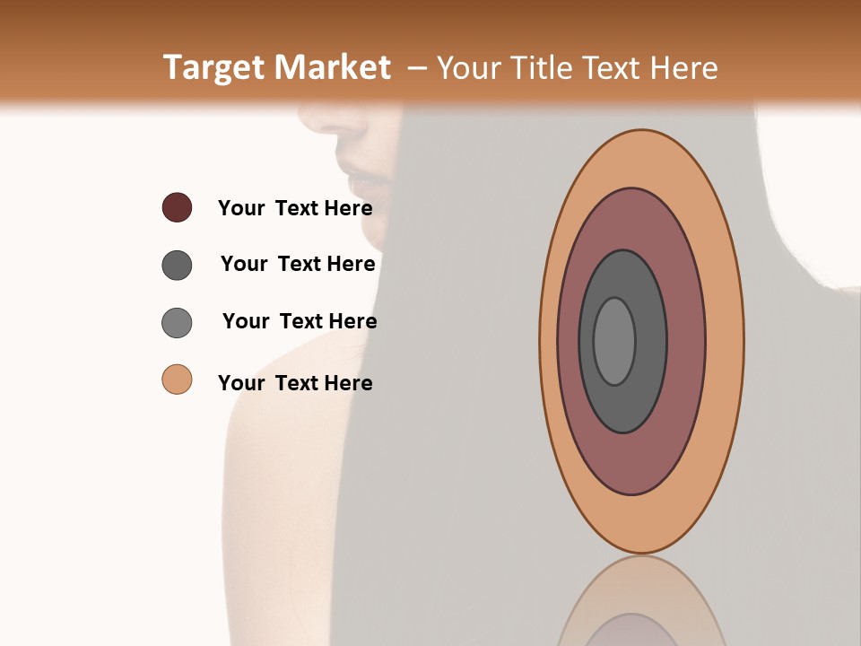 Make Up Brunette Healthy PowerPoint Template