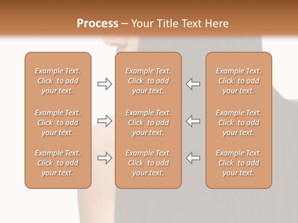 Make Up Brunette Healthy PowerPoint Template
