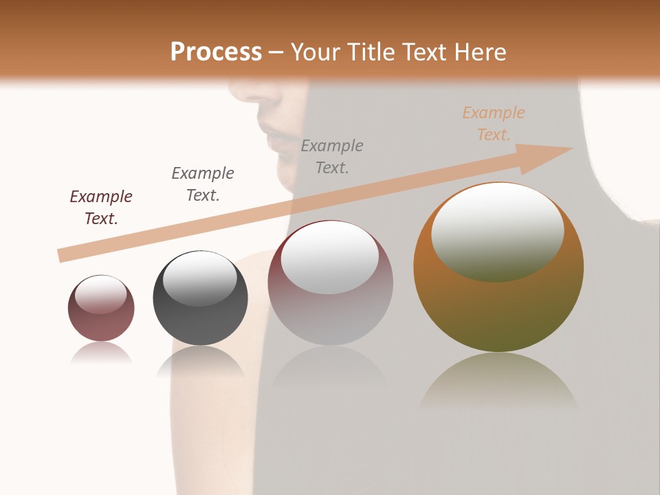 Make Up Brunette Healthy PowerPoint Template