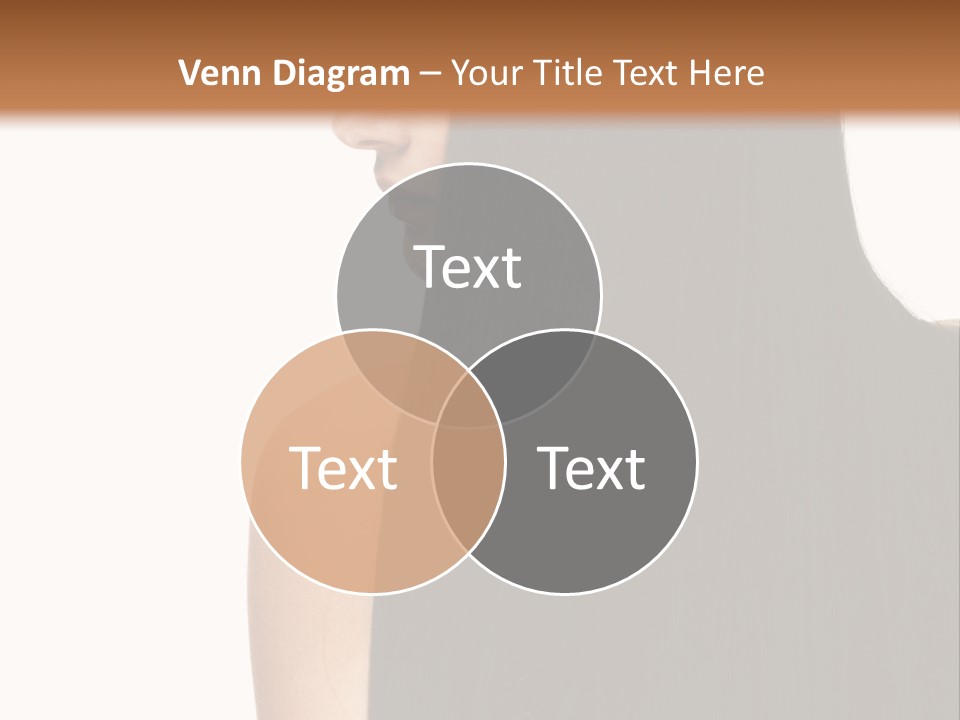 Make Up Brunette Healthy PowerPoint Template