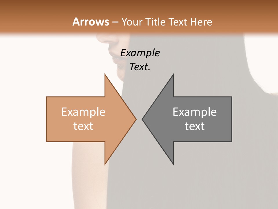 Make Up Brunette Healthy PowerPoint Template