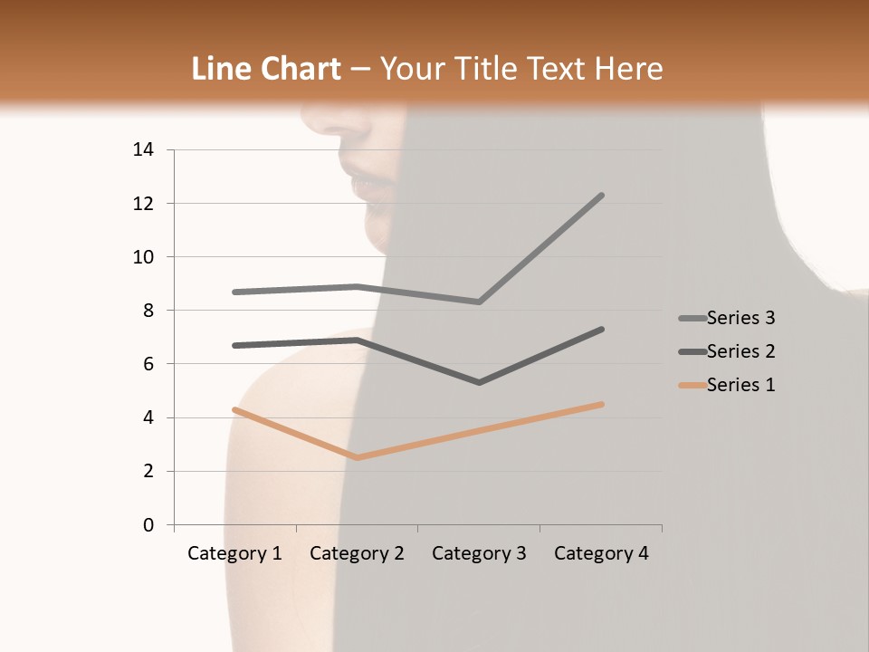 Make Up Brunette Healthy PowerPoint Template