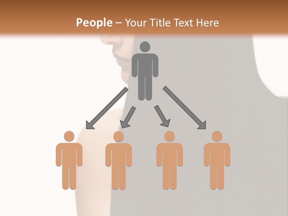 Make Up Brunette Healthy PowerPoint Template