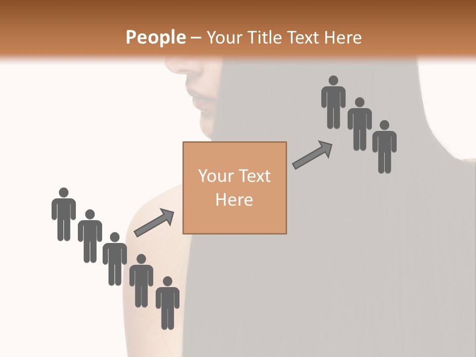 Make Up Brunette Healthy PowerPoint Template