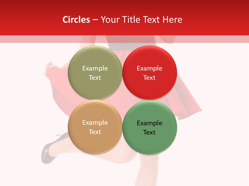 Young Lady Fresh PowerPoint Template