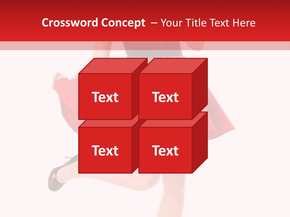 Young Lady Fresh PowerPoint Template