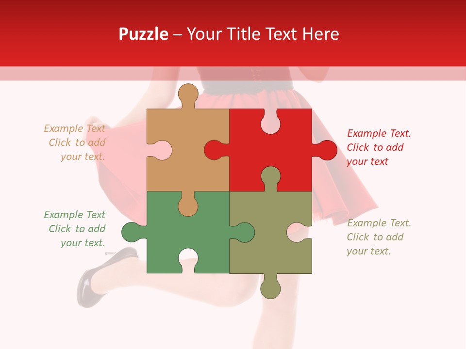 Young Lady Fresh PowerPoint Template