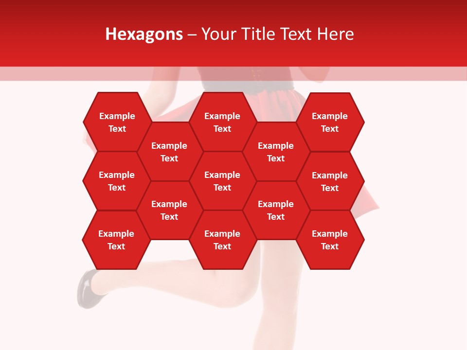 Young Lady Fresh PowerPoint Template