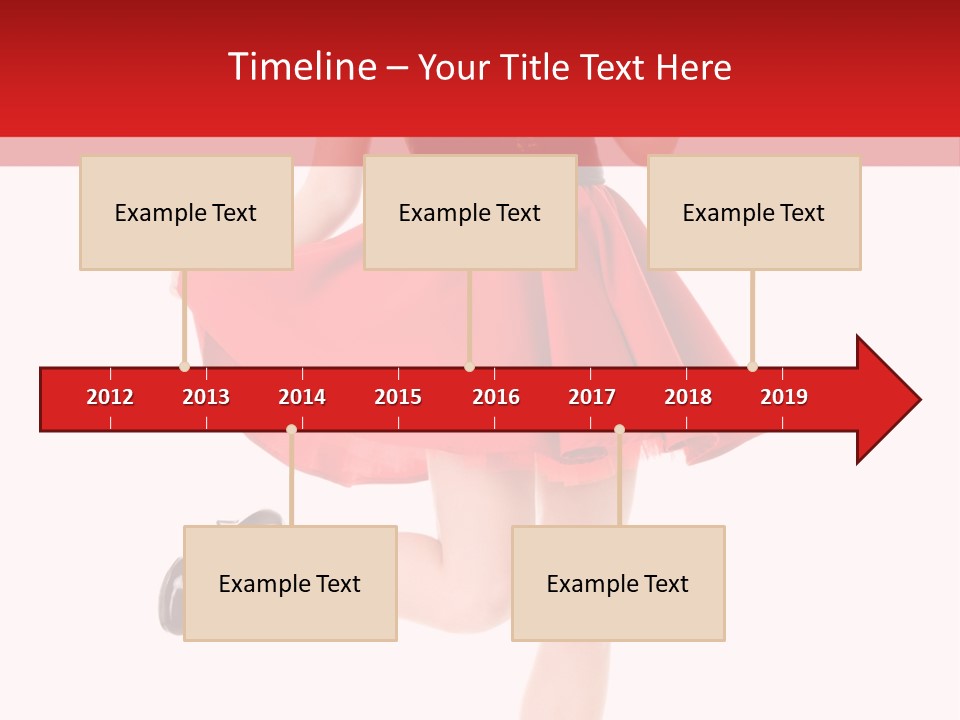 Young Lady Fresh PowerPoint Template