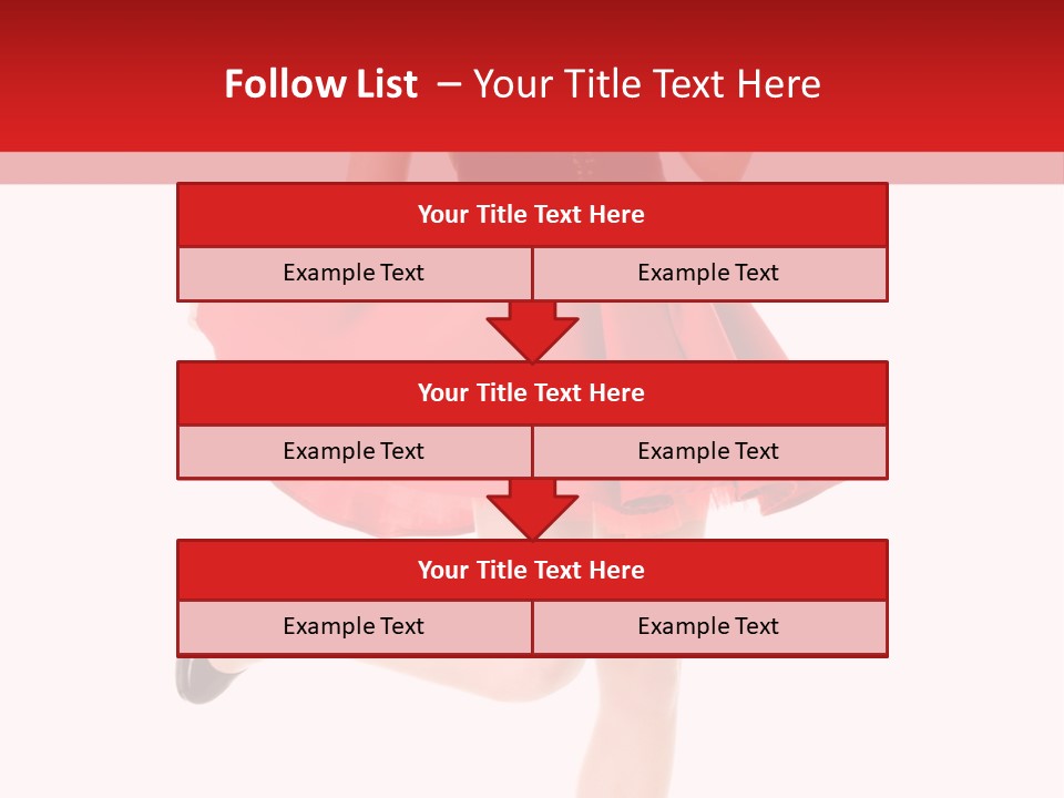 Young Lady Fresh PowerPoint Template