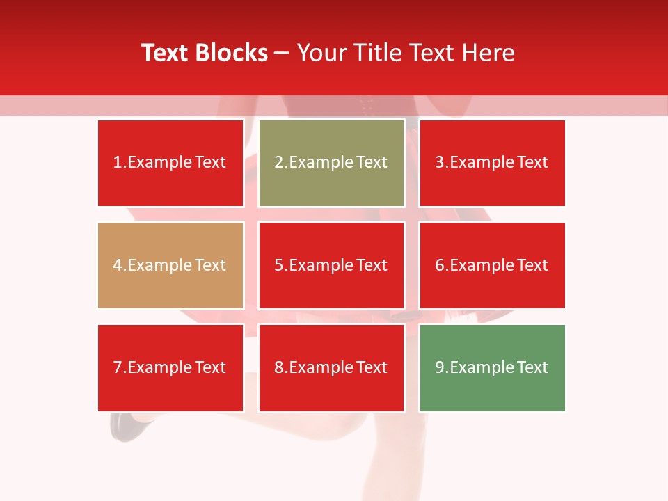 Young Lady Fresh PowerPoint Template