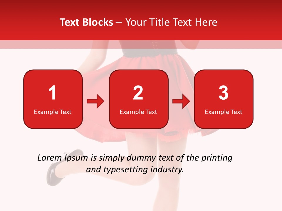 Young Lady Fresh PowerPoint Template