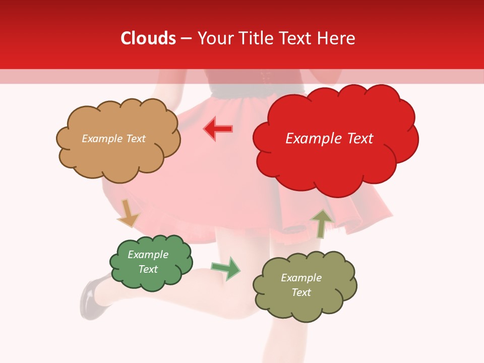 Young Lady Fresh PowerPoint Template