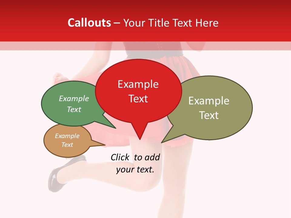 Young Lady Fresh PowerPoint Template